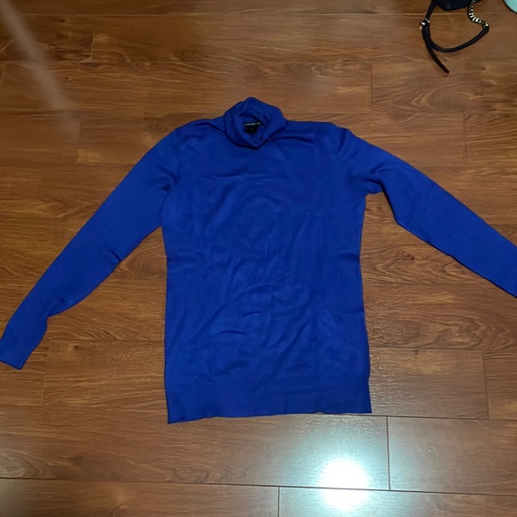 Ann Taylor Sweaters - Ann Taylor Turtleneck sweater. Like new. Blue. Size small.